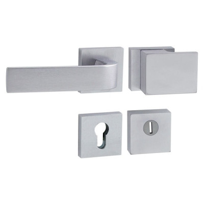 Biztonsági kilincs TUPAI CUBO/CINTO - HR 3230/2732 - Matt króm