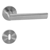 Kilincs Griffwerk TRI 134 - R - BN - Szálcsiszolt inox