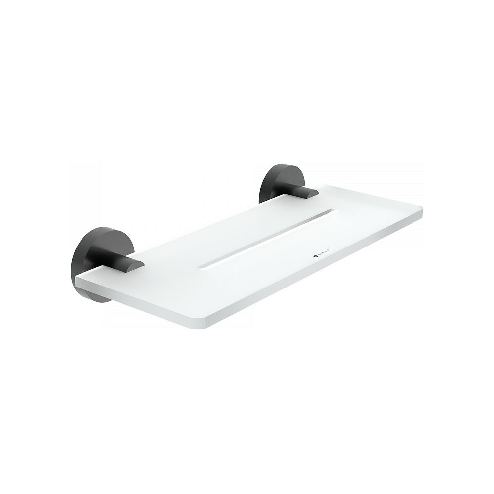 Fürdőszobai polc NIMCO UNIX BLACK IXI 300 mm