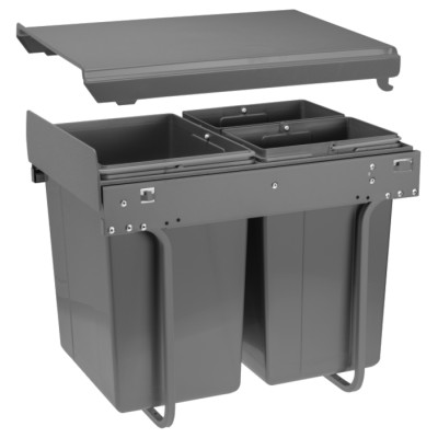 Beépíthető hulladékgyűjtő GTV - PRACTI ECO 400 LARGE