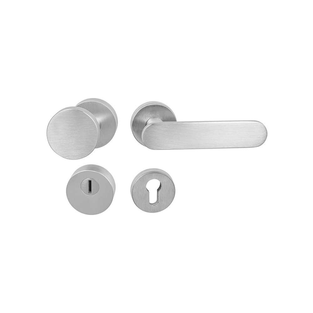 Biztonsági kilincs TUPAI CUBO/NELA - R 3233/4158 - Matt króm