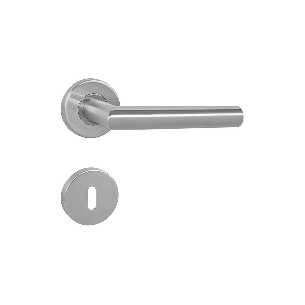 Ajtókilincs MPK FAVORIT - R - Szálcsiszolt inox