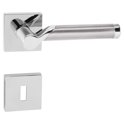 Kilincs TUPAI MARENA - HR 794Q - Fényes króm / szálcsiszolt inox