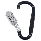 Zárható karabiner számzárral